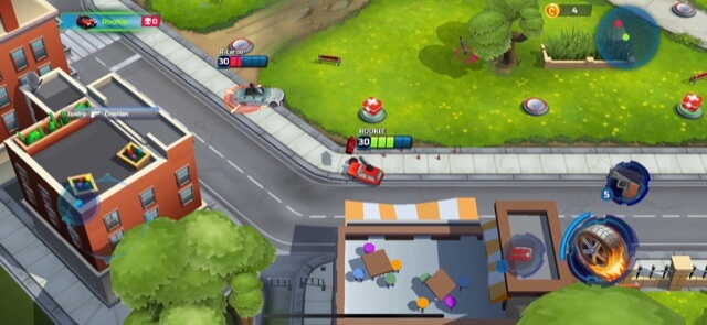 Battle Derby Red Car