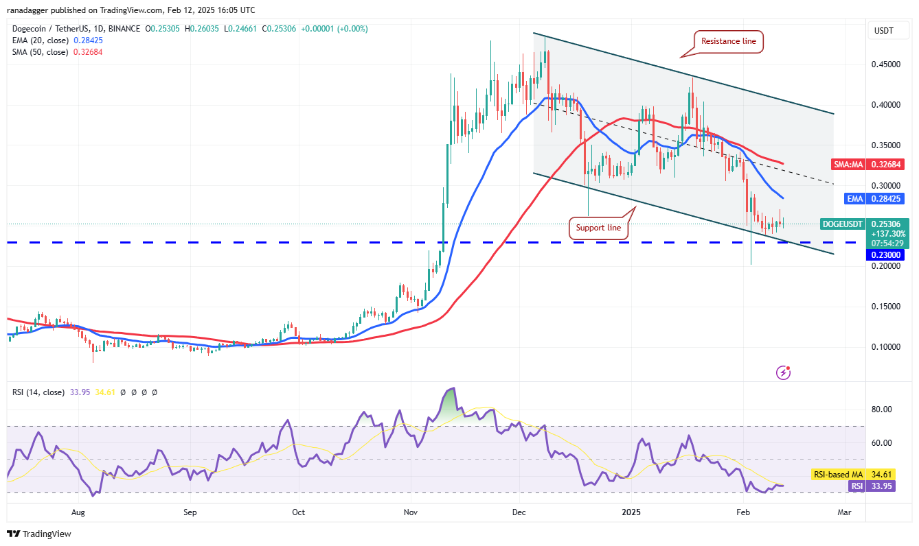 Dogecoin, Cryptocurrencies, Federal Reserve, Gold, Bitcoin Price, XRP, Markets, Cryptocurrency Exchange, ARK, Cardano, Price Analysis, Binance Coin, Chainlink, Market Analysis, Ether Price, Solana, Avalanche, SUI