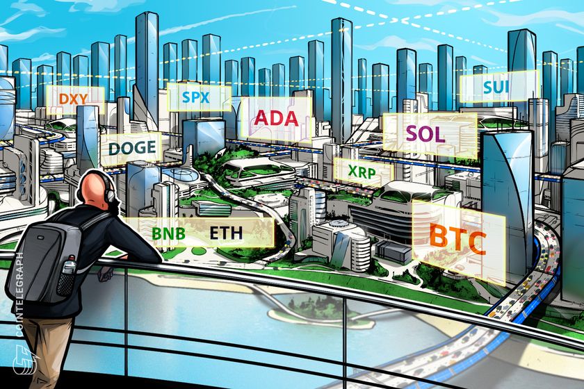 Price predictions 5/19: SPX, DXY, BTC, ETH, XRP, BNB, SOL, DOGE, ADA, SUI